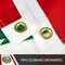 G128 Peru (Peruvian) Flag | 3x5 feet | Double Sided Embroidered 210D Indoor/Outdoor, Brass Grommets, Heavy Duty Polyester